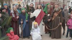 Wjazd Jezusa do „Jerozolimy Kaszubskiej” w Wejherowie