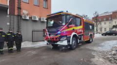 Oficjalne powitanie nowego wozu OSP Wejherowo